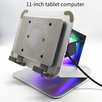 FrostPad Pro All-in-One Semiconductor Cooling Stand - Integrated Tablet Cooling System - Taken with a 7-11 inch tablet image