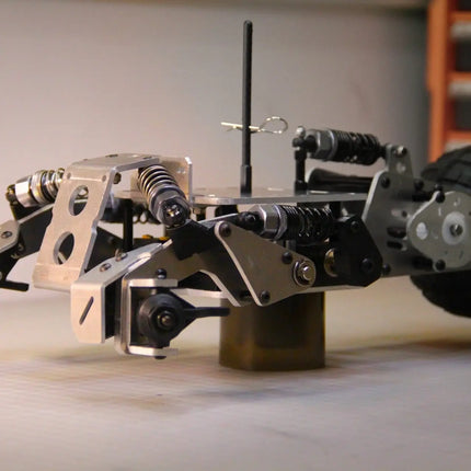 1:8 Scale RC Reverse Trike Rolling Chassis Kit - Pre-Assembled Aluminum Frame (No Body/Electronics) image 1