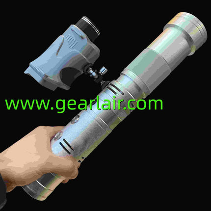 Professional 120W Handheld Laser – Night Vision Ready | Zero-Deviation Red Dot | 240W Electrical Power | 1000 Cycle Batteries | Silver Limited Edition image 5
