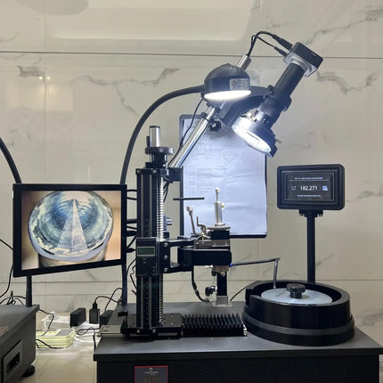 Gem Precision Faceting Machine with Digital Angle/Height Display & Integrated HD Microscope image 4