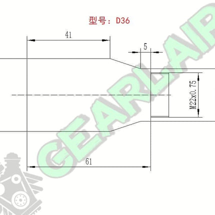 FC interface, SMA905 interface, D80 interface, optical fiber focusing lens, adjustable focal length image 3