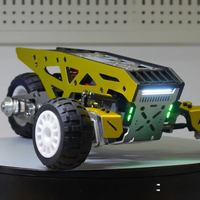 WOWCYCLE No.2 DIY RC Reverse Trike Kit - Full Unassembled Kit with Body & Lights (For Ages 16+) image 0