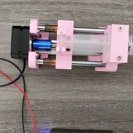 Stepper-Driven Syringe Pump / Dispenser Assembly | 1-15mL, NEMA17 Motor, for Lab, Automation & DIY Projects image 2