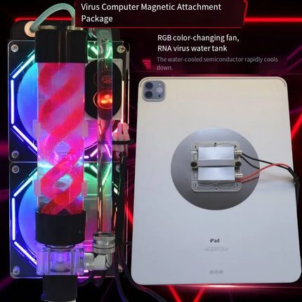 Virus Series Magnetic Water Cooling Semiconductor Cooler - Universal Phone & Tablet Cooling Solution image 5