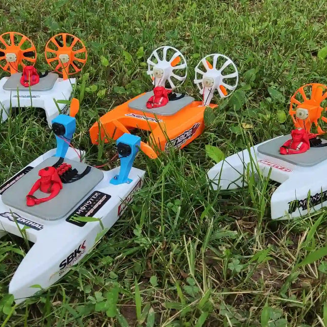 "Little Engineer" RC Catamaran Kit | 25cm 3D-Printed STEAM Boat for Kids with Remote & Rechargeable Battery image 1