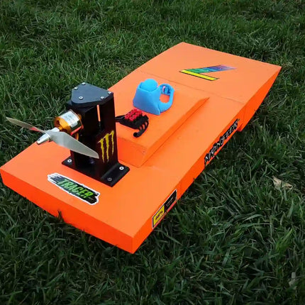 3D-Printed Air Drift Boat (Swamp Boat) | PETG Hull, Vector Steering, High-Speed & Unsinkable Design image 5