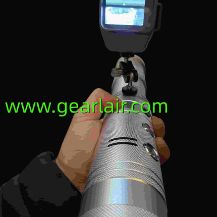 Professional 120W Handheld Laser – Night Vision Ready | Zero-Deviation Red Dot | 240W Electrical Power | 1000 Cycle Batteries | Silver Limited Edition image 3