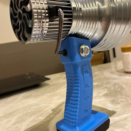 Annihilator Cannon 240W Plus Handheld Searchlight - High-Power Modified Lithium Battery Version with Charging Dock image 2
