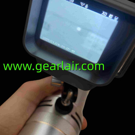 Professional 120W Handheld Laser – Night Vision Ready | Zero-Deviation Red Dot | 240W Electrical Power | 1000 Cycle Batteries | Silver Limited Edition image 2