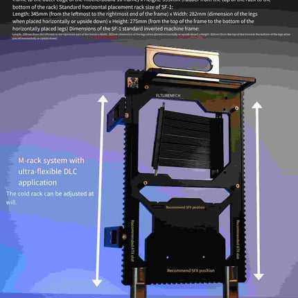 All-aluminum CNC open-frame ITX motherboard case - FutureMach Future Mach image 6