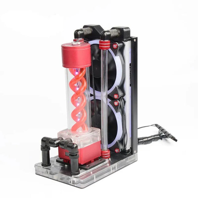 FREEZEMOD Laptop Liquid Cooling System - VA Display Water Cooling Kit with 240mm Copper Radiator image 1