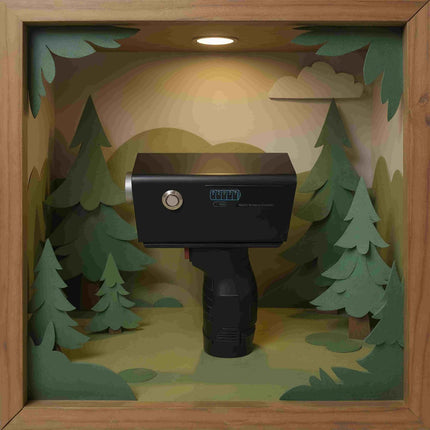 Nighthawk 120W Portable Laser Tool - All-Black Handheld for Outdoor Snake Deterrence & Ignition image 0