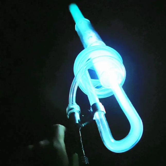 Photon Flow Pulse Blaster - Limited Edition Tactical Launcher with Glow-in-Dark EVA Foam Darts image 1
