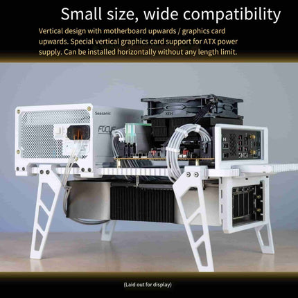 All-aluminum CNC open-frame ITX motherboard case - FutureMach Future Mach image 4