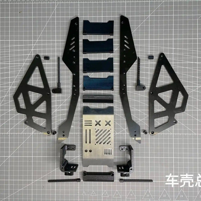 1:8 Scale RC Reverse Trike (Tilting 3-Wheel Motorcycle) - Pre-Built Chassis & Body Kit for Advanced Hobbyists image 1
