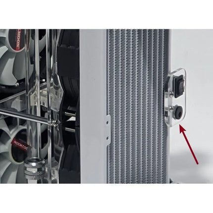 Geek Liquid Cooling System- Magnetic Levitation Silent Pump & Dual Radiator Cooling Solution image 2
