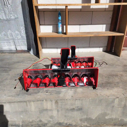 1/6 & 1/5 Scale RC Snow Blower / Plow Attachment | 51cm Wide, Fully Functional with Lift & Rotation image 2