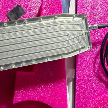 High-Precision Optical Lenses for Laser Cutting and Engraving Systems - 1000W pump armored SMA905 + water cooling plate image