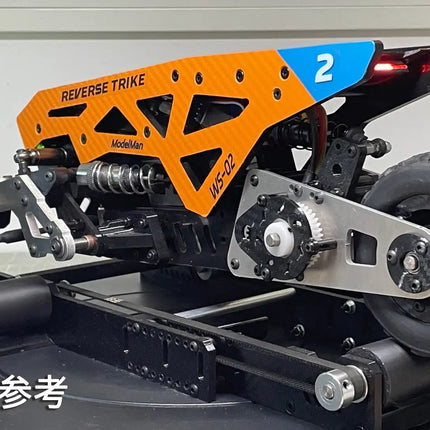 WOWCYCLE No.2 Orange Body Kit - Complete Pre-Painted Upgrade Shell Set image 2