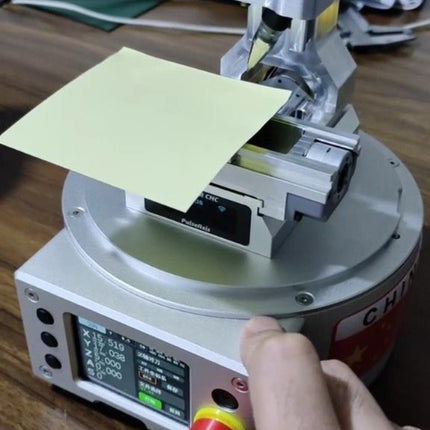 Miniature 3-Axis CNC Machine Model - Functional Desktop Sculpture & Educational Demonstrator image 2
