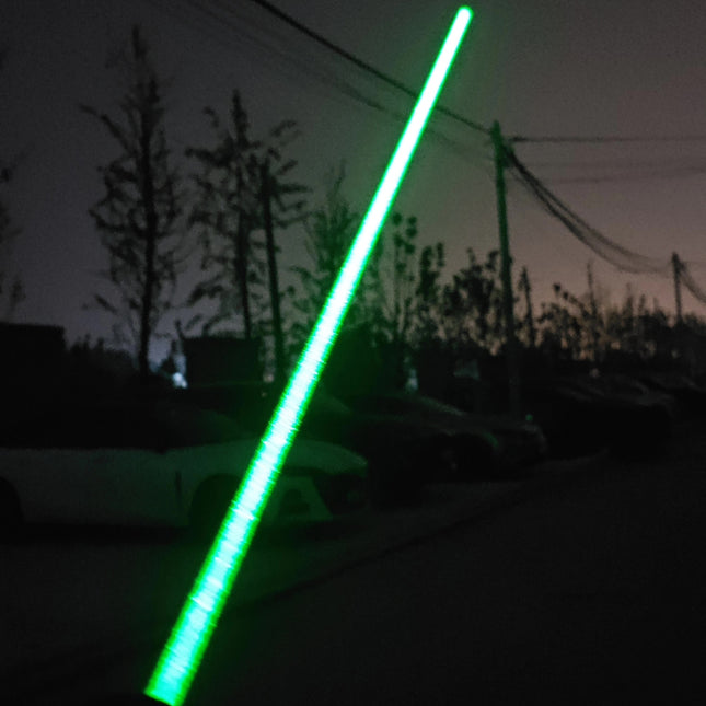1.35W 520nm Green Laser Positioning Indicator, Adjustable Focus Head, 3+2 Power Modes, 60℃ Thermal Step-Down Protection, Full Anodized Aluminum Housing for Astronomy, Outdoor Signaling & Teaching Demonstration