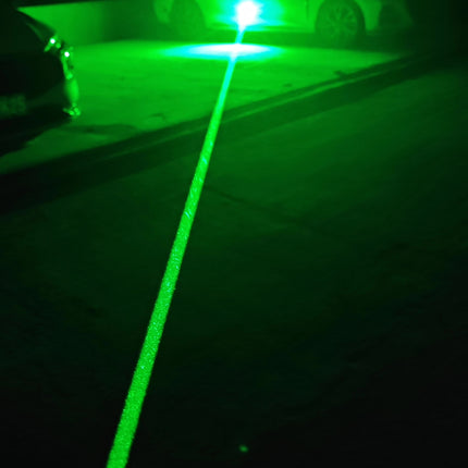 1.35W 520nm Green Laser Positioning Indicator, Adjustable Focus Head, 3+2 Power Modes, 60℃ Thermal Step-Down Protection, Full Anodized Aluminum Housing for Astronomy, Outdoor Signaling & Teaching Demonstration