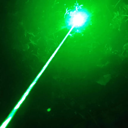 1.35W 520nm Green Laser Positioning Indicator, Adjustable Focus Head, 3+2 Power Modes, 60℃ Thermal Step-Down Protection, Full Anodized Aluminum Housing for Astronomy, Outdoor Signaling & Teaching Demonstration