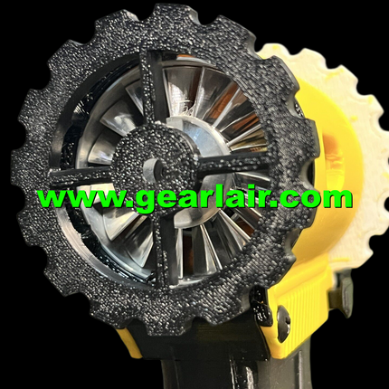 40mm EDF Ducted Fan 10x18650 Cells 12C 25A 15-20min Runtime Reverse Rotation 1 Year Warranty Vacuum Kit 3D Print Metal Car Snow