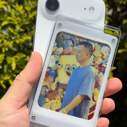 4" 6-Color E-Ink Photo Frame | Polaroid-Style Smart Display with Bluetooth, Wireless Charging & Magnetic Attachment
