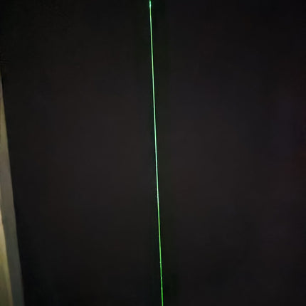 520nm 1W Green Laser Stainless Steel Flashlight - 532 Interface, 18650 Battery Powered