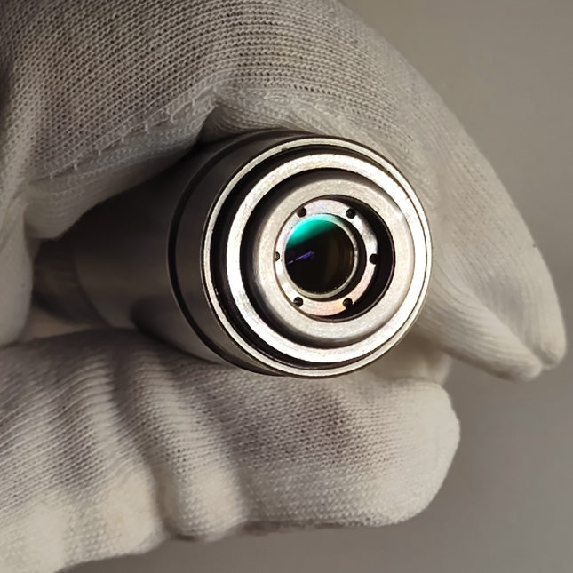 575.4nm 45mW Lemon Yellow DPSS Laser Module Stainless Steel Housing 18350 Powered Single Mode Special Wavelength Experimental Collectible Laser