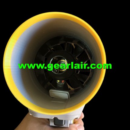 90mm EDF Ducted Fan 5kg Thrust 120A HV ESC 6S 10000mAh 25C Detachable Battery with iMAX B6AC Charger