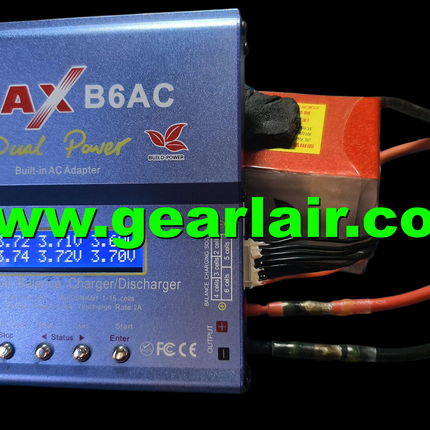 90mm EDF Ducted Fan 5kg Thrust 120A HV ESC 6S 10000mAh 25C Detachable Battery with iMAX B6AC Charger