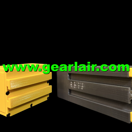 90mm EDF Ducted Fan 130A HV ESC 5kg Thrust 6S 10000mAh 25C Battery with Balance Charger Cooling Duct Gray Yellow