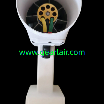 90-Inch Conical 6S Powerful Fan, Wing-Shaped Semi-Metallic Conical Duct