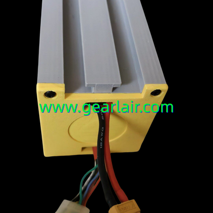 90-Inch Conical 6S Powerful Fan, Wing-Shaped Semi-Metallic Conical Duct