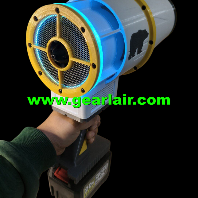 90mm EDF Blower 3.7kg Thrust Bernoulli Air Intake 100A HV ESC 20x21700 Cells 17.5C 1 Year Warranty 3.5kW Power DIY Toy