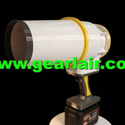 90mm EDF Blower 3.7kg Thrust Bernoulli Air Intake 100A HV ESC 20x21700 Cells 17.5C 1 Year Warranty 3.5kW Power DIY Toy