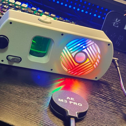 Mini3 Pro Liquid Cooler 80mm Cold Row TEC12704 Chip RGB Silent Water Cooler, Stepless Cooling Phone Tablet Radiator for Gaming