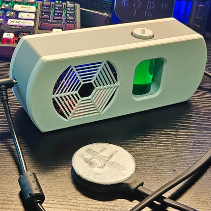 Mini3 Pro Liquid Cooler 80mm Cold Row TEC12704 Chip RGB Silent Water Cooler, Stepless Cooling Phone Tablet Radiator for Gaming