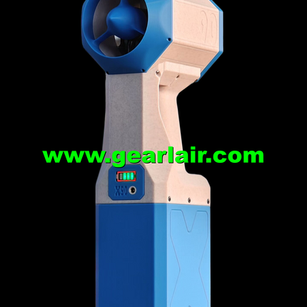 X90 High Power Blower 13kg Thrust 90mm Metal EDF 120A ESC Variable Speed 15000mAh 33C 5x6 21700 with 4A Charger