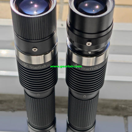 Blue & Green Laser Flashlight - Large Lens Quick-Press LED Version, Outdoor Indicator, Long Range & High Energy