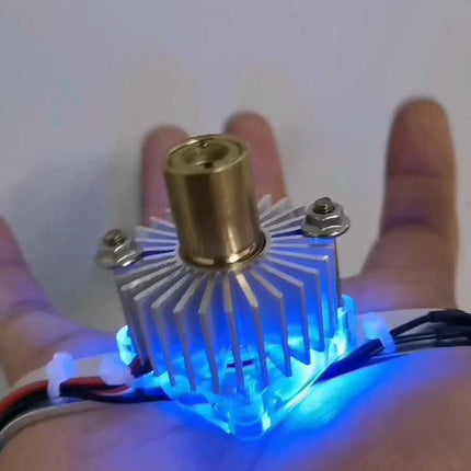 Original Handheld Air-Cooled Laser Emitter | Adjustable Power & Focus | Hobby Experimental Device