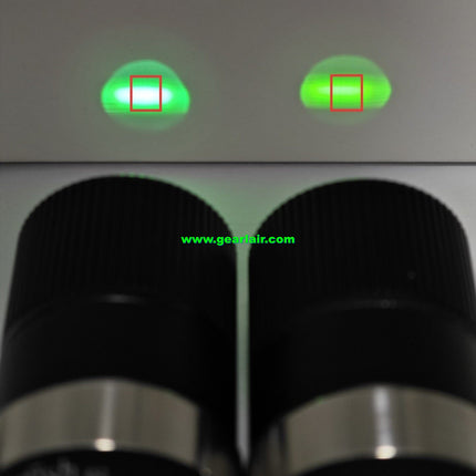 Blue & Green Laser Flashlight - Large Lens Quick-Press LED Version, Outdoor Indicator, Long Range & High Energy