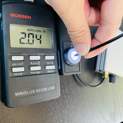 Portable Fiber Optic Inspection Light – 5W, USB-C Rechargeable, Linear Dimming, Flicker-Free