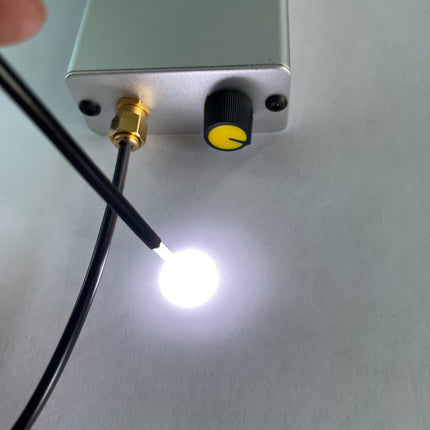 Portable Fiber Optic Inspection Light – 5W, USB-C Rechargeable, Linear Dimming, Flicker-Free