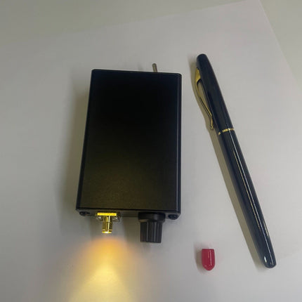 6500K Fiber-Coupled Spectral Light Source – Dimmable, FC/PC & SMA905 Interfaces for Optical Experiments