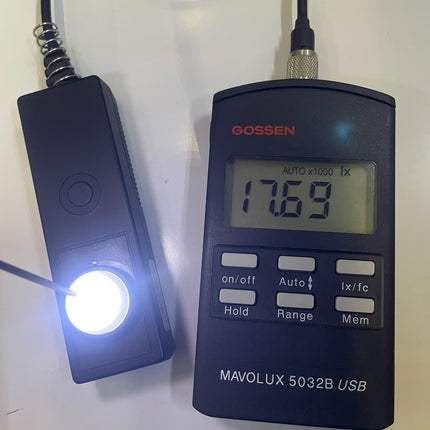 Ultra-Slim Fiber Optic Inspection Light – 17,600 Lux, 1.9 mm Steel Sheath, 3-Level Dimming & Strobe