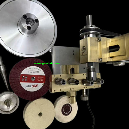 Desktop Mini All-in-One Grinding Machine XYZ Adjustable Worktable Vertical Horizontal Head 24V 45W 6000rpm ER16 Collet Multi Purpose Polisher Milling Lathe For Jewelry Metal Wood