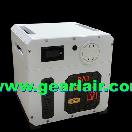 3000W Peak 1500W Rated Mobile Power Station 1.3kWh 48V LiFePO4 Battery Pack with CATL A-grade 46135 Cells for RV Off-Grid